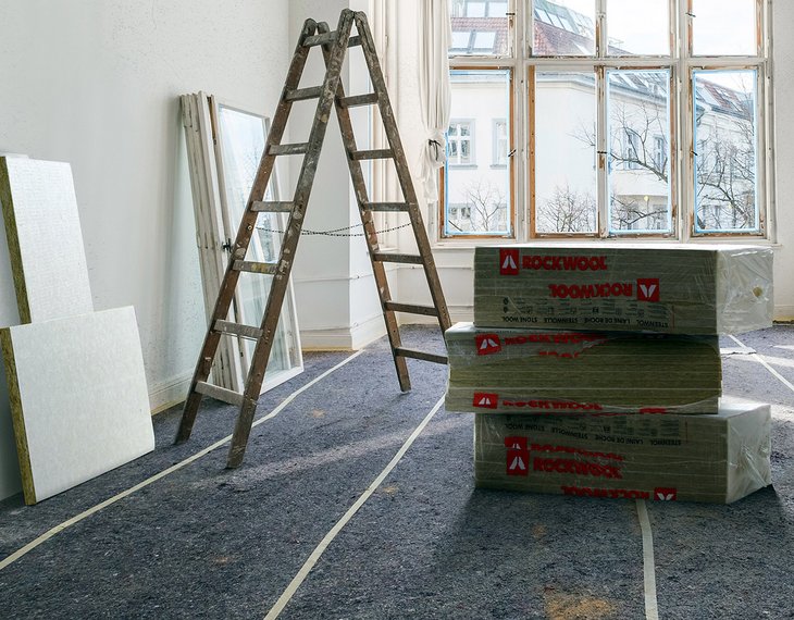 Innendämmung mit Steinwolle-Dämmplatten HECK INNEO - HECK Wall Systems