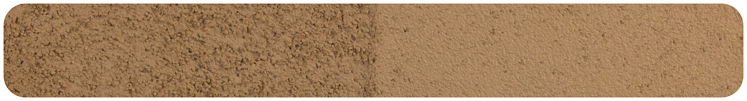 HECK FM CER (Fugenmörtel Keramik) #290001 | Struktur: links = rau / rechts = glatt